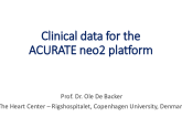 Clinical Data for the ACURATE Platform