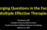 Emerging Questions in the Face of Multiple Effective Therapies