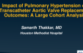 Impact of Pulmonary Hypertension on Transcatheter Aortic Valve Replacement Outcomes: A Large Cohort Analysis