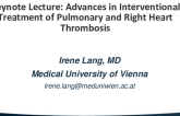 Keynote Lecture: Advances in Interventional Treatment of Pulmonary and Right Heart Thrombosis