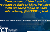 TCT 616: Wire-Assisted Percutanoeus Mitral Commisuratomy Is Significantly Faster Than the Tradidtional Inoue Balloon Technique: A Randomized Clinical Trial