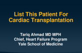 List for Urgent Transplant