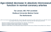 TCT 369: Age-related decrease in absolute microcirculatory vasodilatory capacity in patients with normal coronary arteries