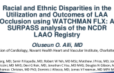 TCT 33: Racial Disparities in the Utilization and Outcomes of LAA Occlusion using WATCHMAN FLX: A SURPASS analysis of the NCDR LAAO Registry