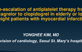 TCT 659: De-escalation of antiplatelet therapy in elderly or low-weight patients with myocardial infarction.