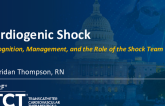 Cardiogenic Shock:  Recognition, Management, and the Role of thee Shock Team