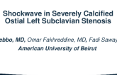 The Use of Shockwave in Severely Calcified Ostial Left Subclavian Stenosis