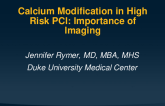 Ca++ Modification in High-Risk Situations: Importance of Imaging