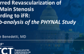 TCT 659: Deferred Revascularization of Left Main Stenosis According to iFR: A Subanalysis of the PHYNAL Study