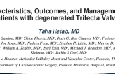 Characteristics, Outcomes, and Management of Patients With Degenerated Trifecta Valves