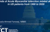 TCT 781: Trends of Acute Myocardial Infarction Related Deaths in US Patients From 1999 to 2020