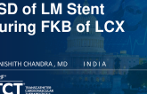 TCT 1341: Unexpected Side Effect of Final Kissing Balloon Dilation of LM-LCX, After LM- LAD Provisional Stenting