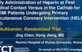 TCT 934: Early Administration of Heparin at First Medical Contact Versus in the Cathlab for STEMI Patients Undergoing Primary Percutaneous Coronary Intervention (HELP-PCI): A Multicenter, Randomized Trial