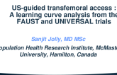 TCT 296: Ultrasound-Guided Transfemoral Access for Coronary Procedures: A Pooled Learning Curve Analysis of the FAUST and UNIVERSAL Trials