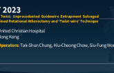 TCT 872: Cut and Twist: Unprecedented Guidewire Entrapment Salvaged by Combined Rotational Atherectomy and ‘Twist-wire’ Technique