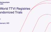 Real World TTVI Registries vs. Randomized Trials: Are the Outcomes Aligned?