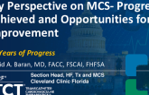 My Perspective on MCS - Progress Achieved and Opportunities for Improvement
