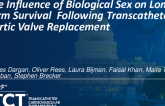 TCT 780: The Influence of Biological Sex on Long-Term Survival Following Transcatheter Aortic Valve Replacement