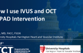How I use IVUS and OCT in PAD Intervention”.