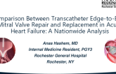 TCT 779: Comparison Between Transcatheter Edge-to-Edge Repair and Mitral Valve Replacement in Acute Heart Failure: A Nationwide Study