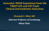 TCT 748: Innovalve TMVR clinical data from TWIST-EFS and FIH studies