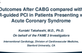 TCT 23: Outcomes After FFR-Guided PCI Compared With CABG in Patients Presenting With Acute Coronary Syndrome: A Pre-Specified Subgroup Analysis of the FAME 3 Trial