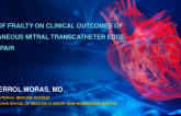 TCT 695: Impact of Frailty on Clinical Outcomes of Percutaneous Transcatheter Edge-edge Repair in Patients with Severe Mitral Regurgitation: A 4 Year Retrospective Analysis