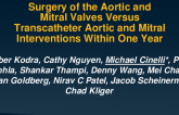 Comparison of Outcomes Between Concomitant Surgery of the Aortic and Mitral Valves Versus Transcatheter Aortic and Mitral Interventions Within One Year
