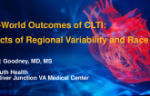 Real-world Outcomes in CLTI: Impacts of Regional Variability and Race
