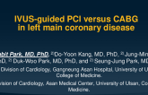TCT 696: Intravascular ultrasound-guided percutaneous coronary intervention versus coronary artery bypass grafting in left main coronary artery disease