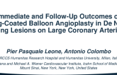 Immediate and Follow-Up Outcomes of Drug-Coated Balloon Angioplasty in de Novo Long Lesions on Large Coronary Arteries