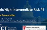 Case Presentation: High/High Intermediate Risk PE