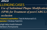 TCT 832: Use of Subintimal Plaque Modification (SPM) for Treatment of post-CABG LAD occlusion