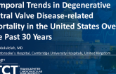TCT 610: Temporal Trends in Degenerative Mitral Valve Disease-related Mortality in the United States Over the Past 30 Years