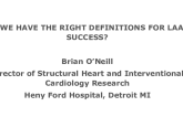 Con: Do We Have the Right Definitions for LAAO Success?