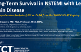 TCT 290: Survival After PCI or CABG in Patients With NSTEMI and Left Main Disease: A Report From the SWEDEHEART Registry