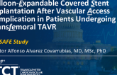 TCT 1004: Balloon-Expandable Covered Stent Implantation After Vascular Access Complication in Patients Undergoing Transfemoral Transcatheter Aortic Valve Replacement