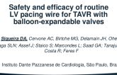 TCT 751: Routine LV pacing wire for TAVR with balloon-expandable valves - Safety and efficacy