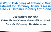 TCT 713: Real World Outcomes of FFRangio Guided Treatment for Coronary Artery Disease in Acute vs. Chronic Coronary Syndromes