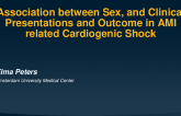 TCT 535: Association between Sex and Clinical Presentation and Outcome in Acute Myocardial Infarction Related Cardiogenic Shock