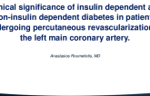 TCT 168: Clinical Significance of Insulin Dependent and Non-insulin Dependent Diabetes in Patients Undergoing Prercutaneous Revascularization of the Left Main Coronary Artery