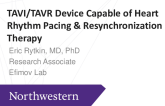 TCT 128: TAVI/TAVR Device Capable of Heart Rhythm Pacing & Resynchronization Therapy
