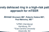 Severely Dehisced Ring in a High-Risk Patient: Approach for mTEER