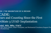 Decade: 10 years and Counting Since the First HeartMate 3 LVAD Implantation - What have we Learned?