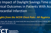 TCT 815: The Impact of Daylight Savings Time on Clinical Outcomes in Patients With Acute Myocardial Infarction: Insights From the NCDR CathPCI Registry