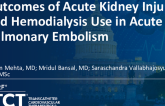 TCT 326: Outcomes of Acute Kidney Injury and Hemodialysis Use in Acute Pulmonary Embolism