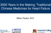 3000 Years in the Making: Traditional Chinese Herbal Medicines for Heart Failure