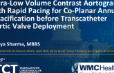 TCT 895: Ultra-Low Volume Contrast Aortogram With Rapid Pacing for Co-Planar Annular Opacification Before Transcatheter Aortic Valve Deployment