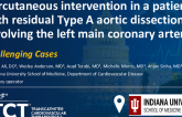 TCT 1321: Percutaneous Intervention in a Patient With Residual Type A Aortic Dissection Involving the Left Main Coronary Artery