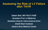 Assessing the Risk of LV Failure After TAVR